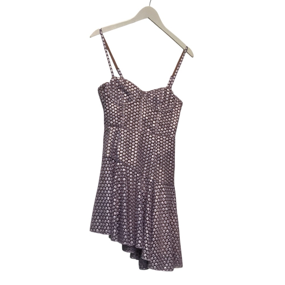 Fleur du Mal Purple Mini Dress - Picture 4 of 9